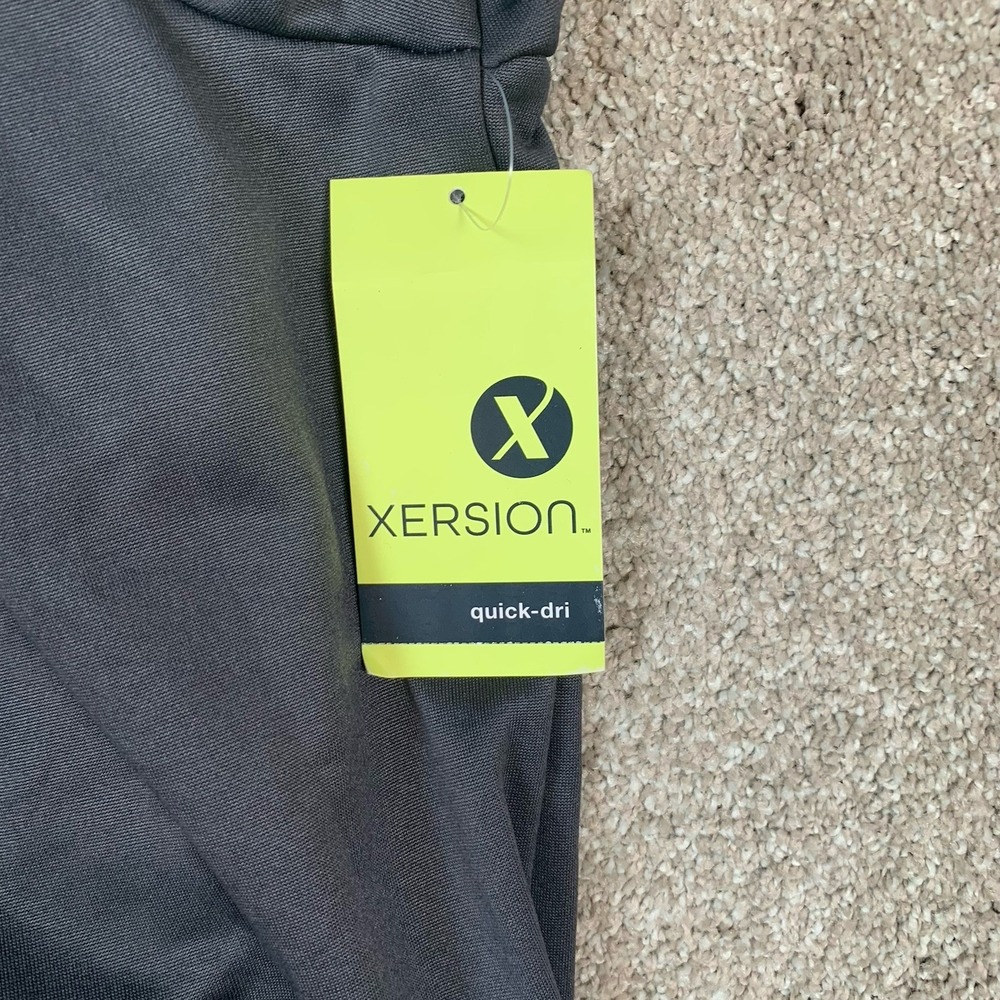 NWT Xersion Mens Highland Grey Hoodie Quick Dri Pocket Training Pocket MEDIUM - Picture 6 of 8
